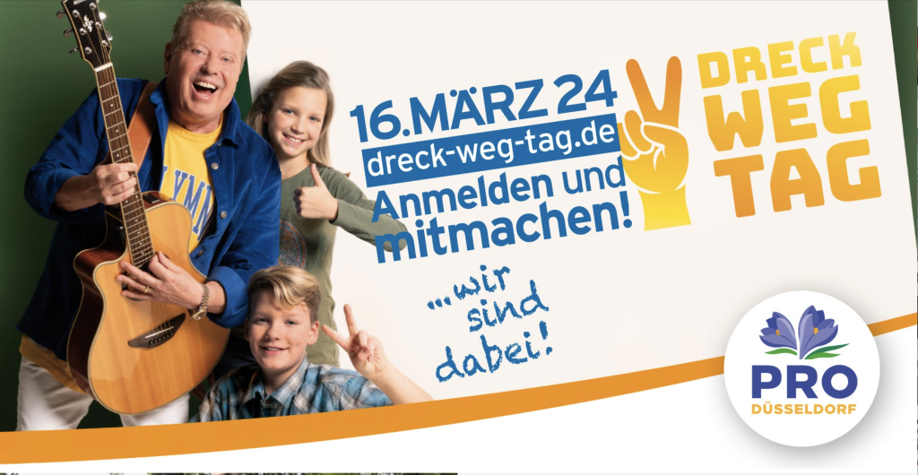 Dreckweg Tag in Lörick: Gemeinsam für saubere Spielplätze